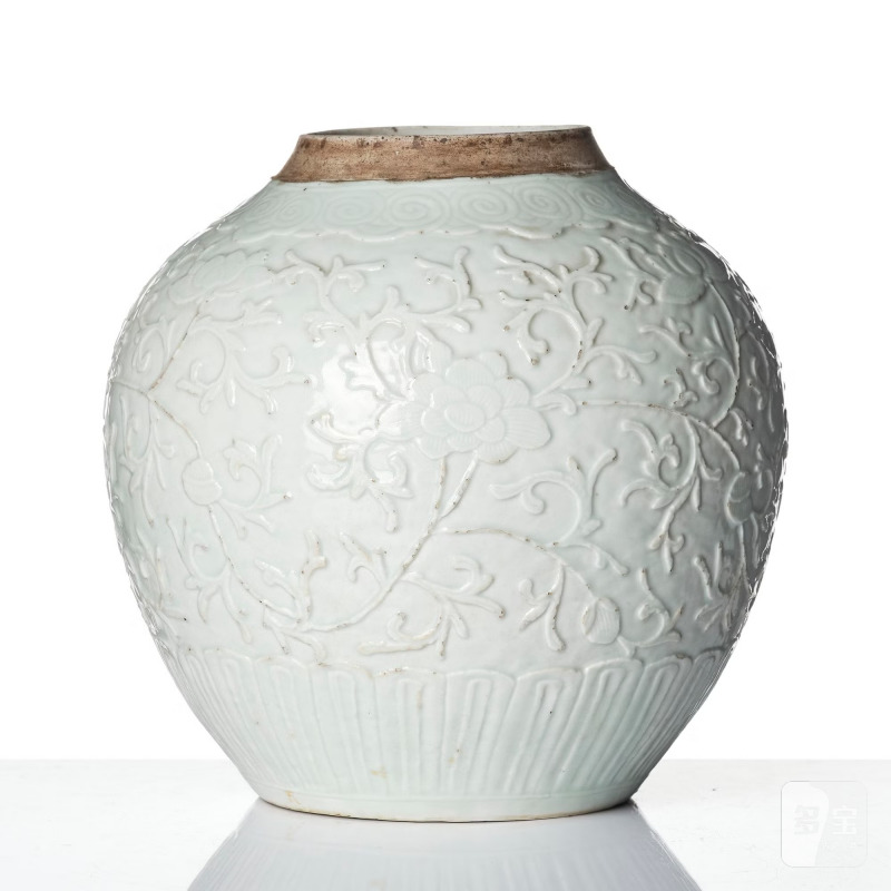 A blanc de chine jar, - 图2
